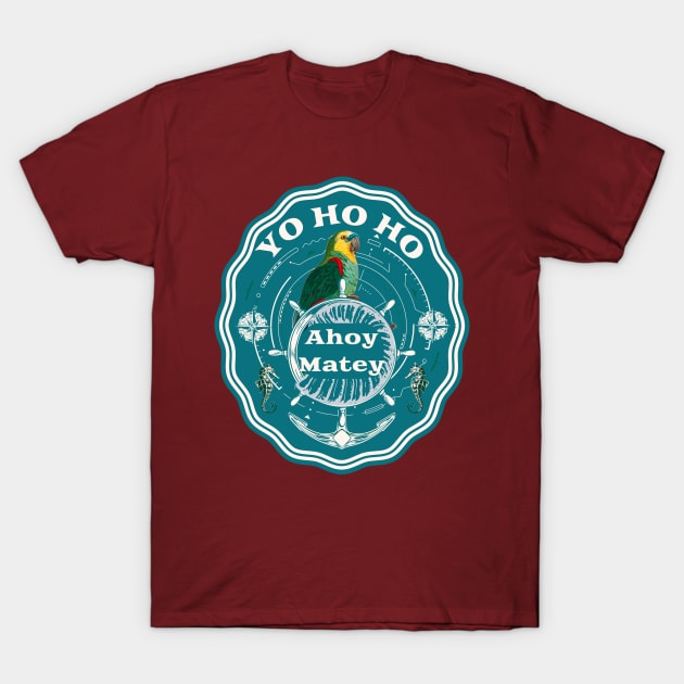 Yo Ho Ho Ahoy Matey T-Shirt by Bootylicious